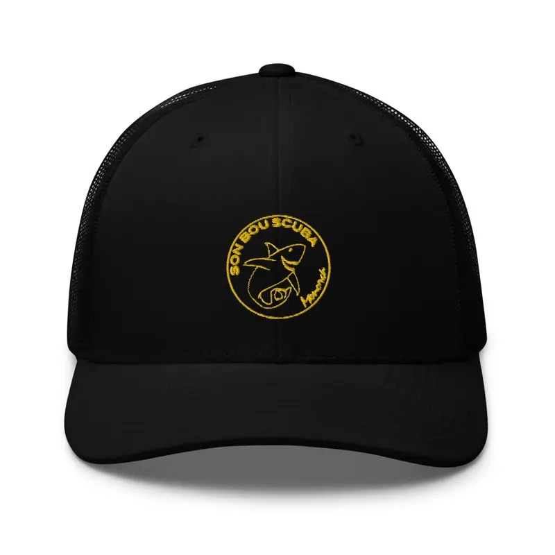 Son Bou Scuba logo cap